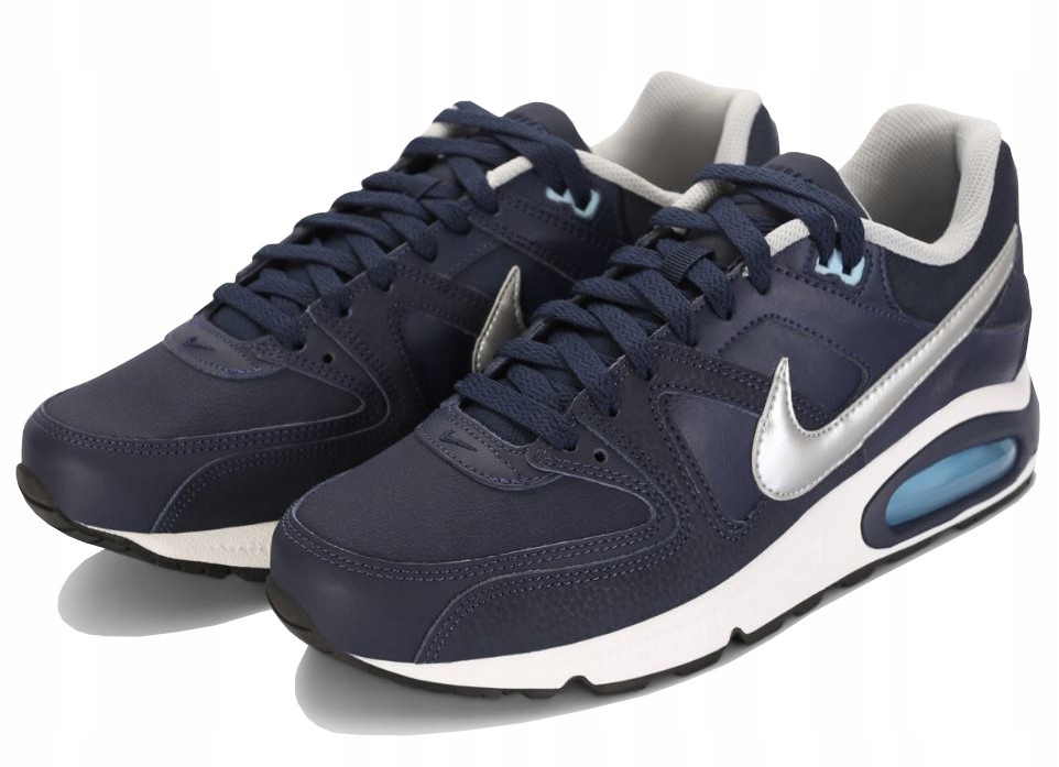 Tenis Nike Air Max Command Leather Azul.