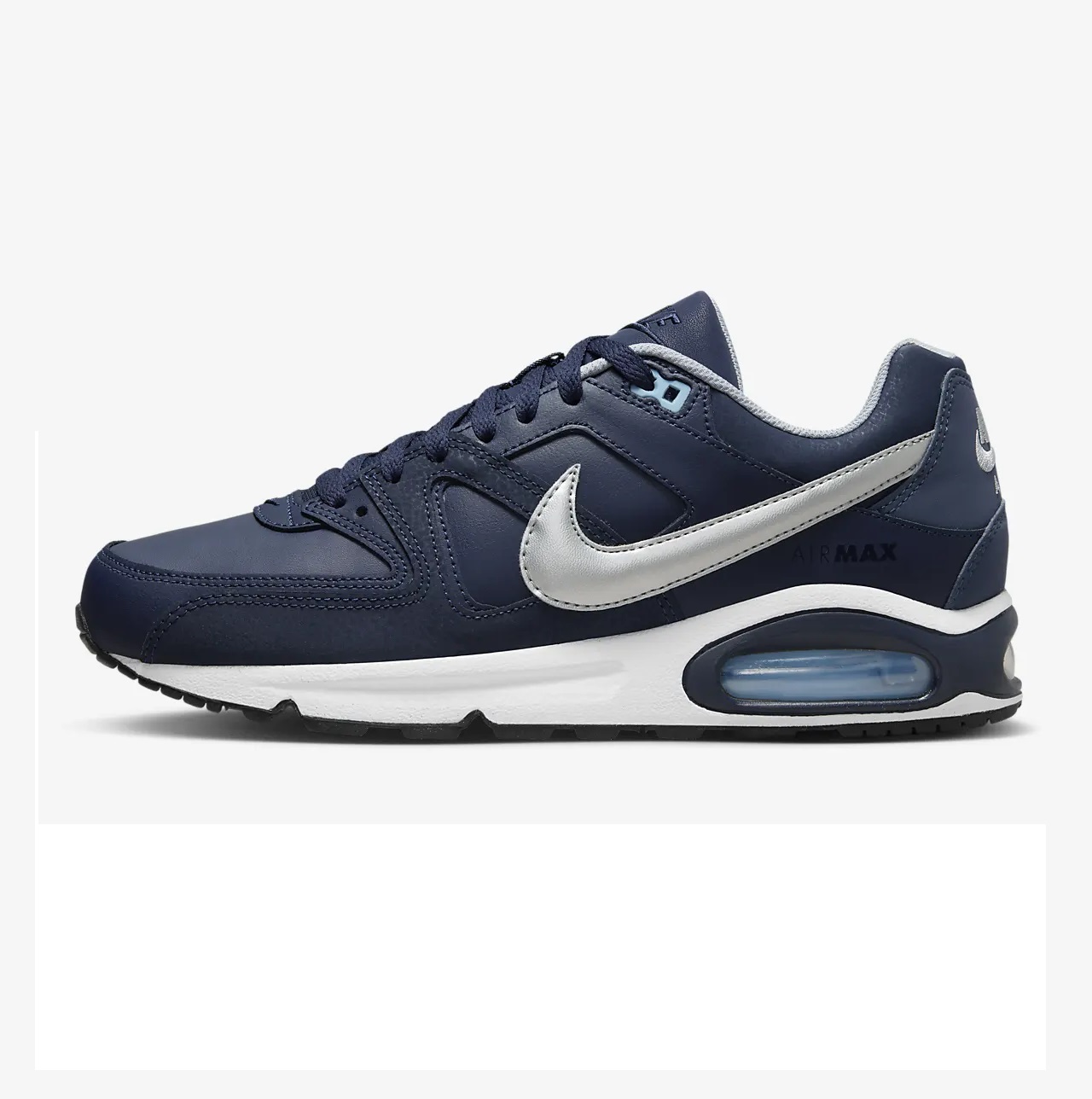 Tenis Nike Air Max Command Leather Azul.