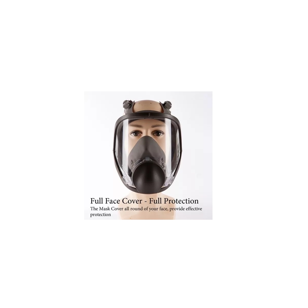 6800 Mascara De Gas Con Filtro Y Lentes Rostro Mascarillas