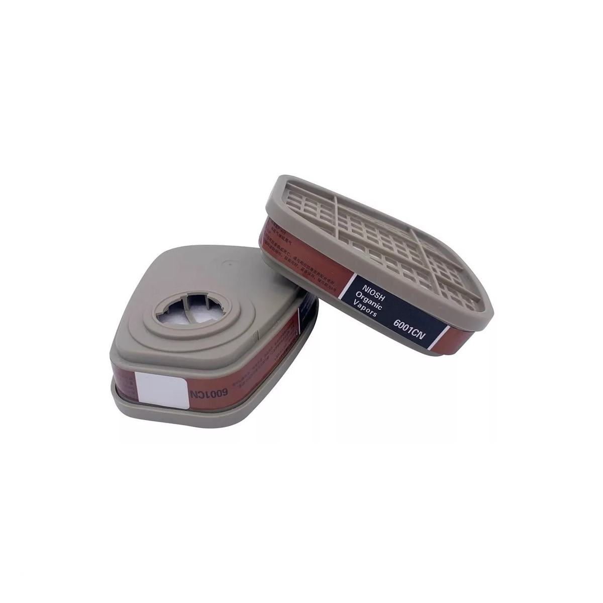 Par Cartucho De Filtro De Respirador 6002 Para Máscara De Gas 3m
