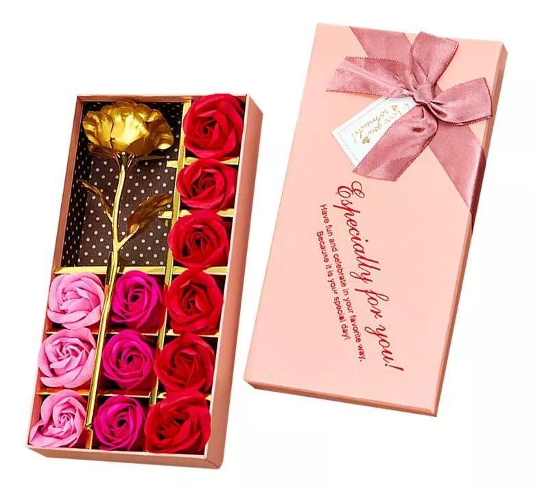 Rosa Eterna De Jabón Fragante Día De La Madre Para Regalo