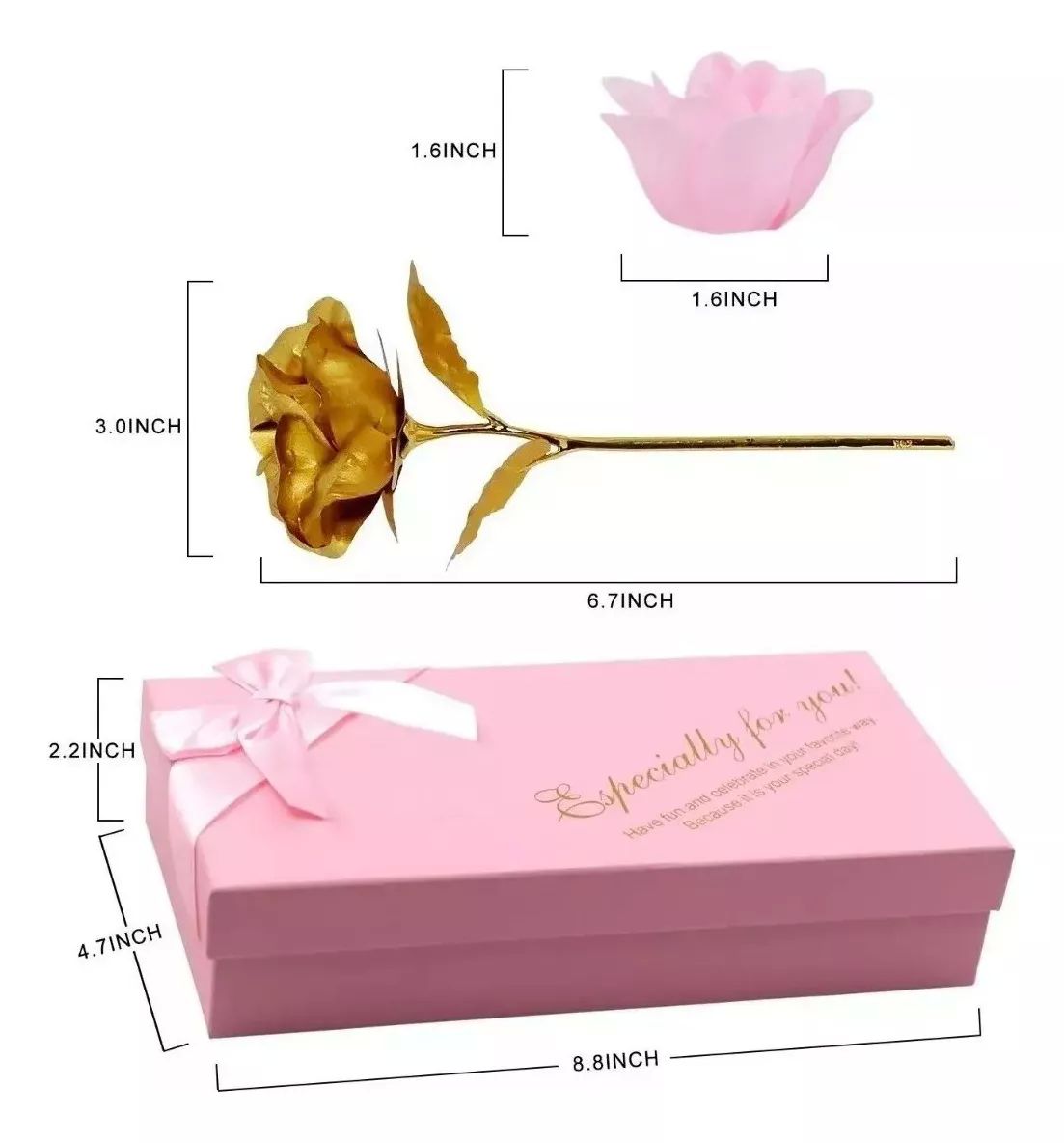 Rosa Eterna De Jabón Fragante Día De La Madre Para Regalo