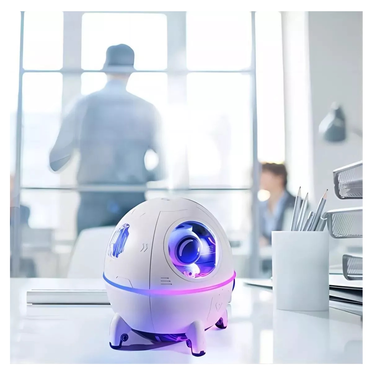 Humidificador Difusor Con Luces Led De Astronauta