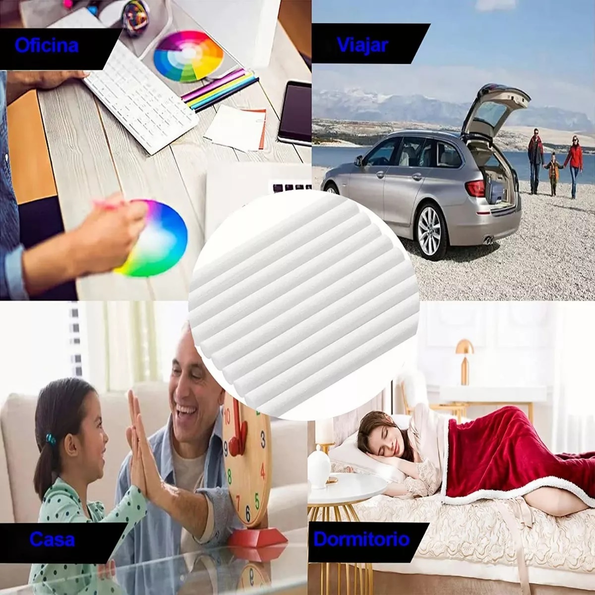 Kit Repuesto Filtros Para Humidificador, Difusor, 11cmx8mm 10pzs