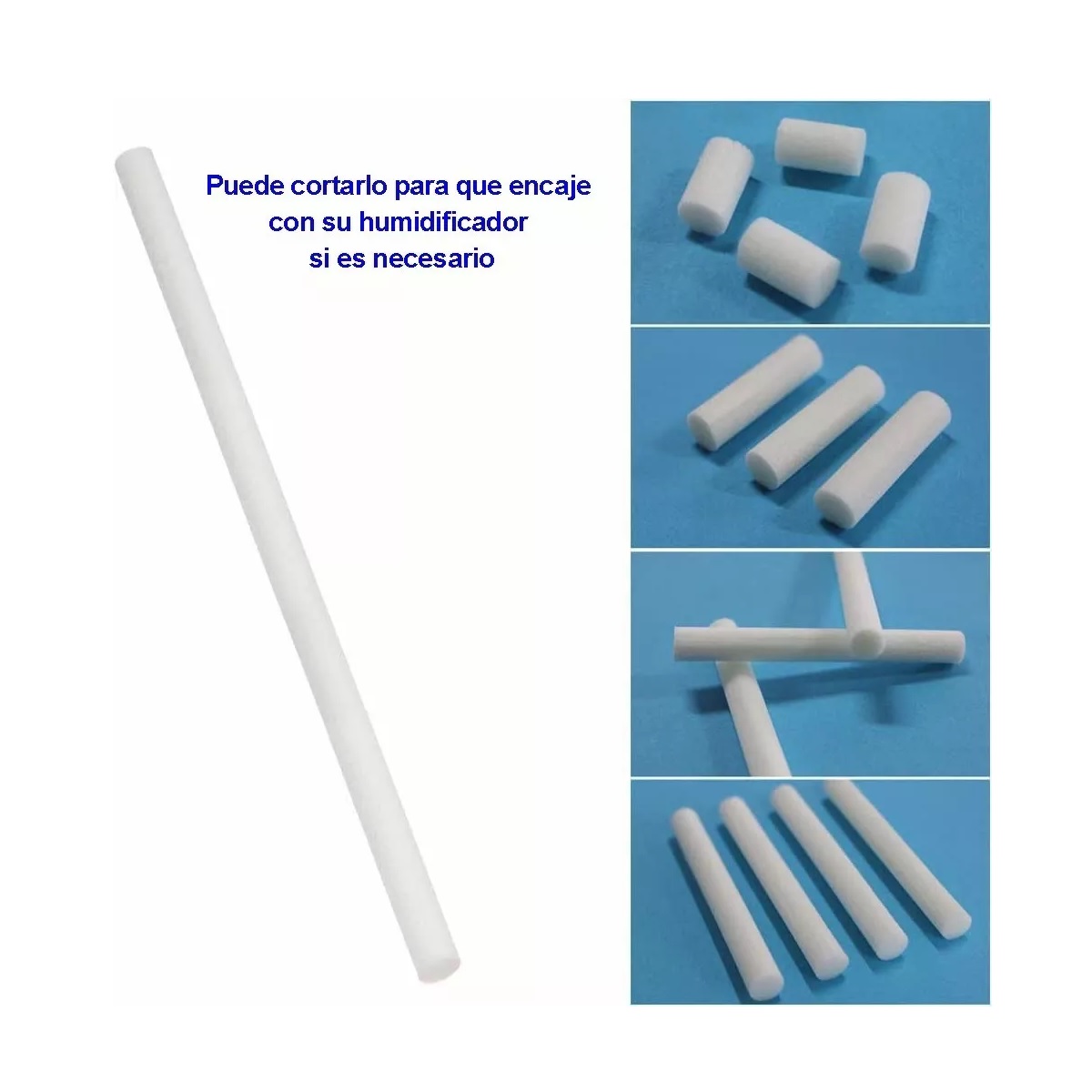 Kit Repuesto Filtros Para Humidificador, Difusor, 11cmx8mm 10pzs