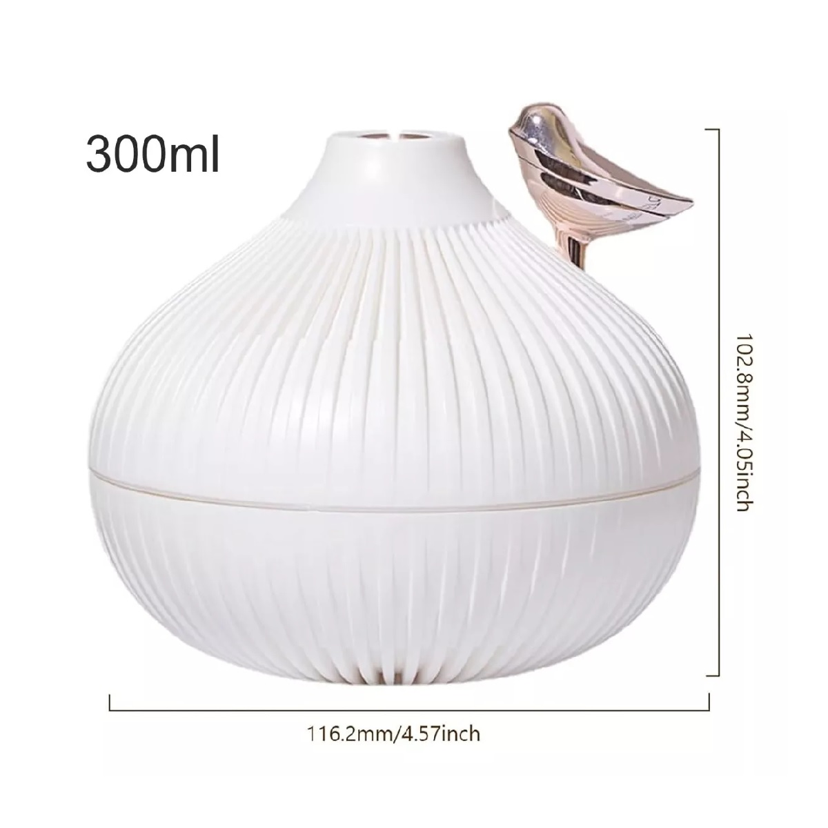 Humidificador Difusor De Aroma Lámpara Forma Ceboll 3 Modos