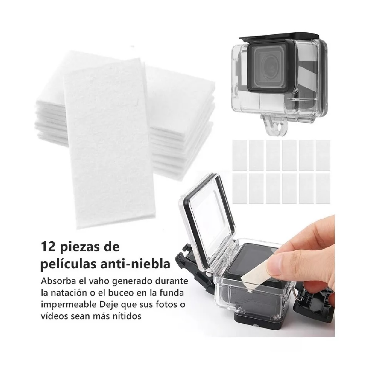 Kit De Accesorios Con 3 Baterías Para Gopro Hero 11 10 9