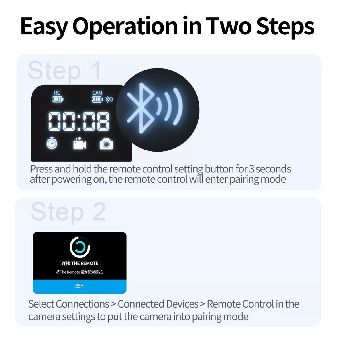 Bluetooth Control Remoto Fotos Para Gopro Hero 11 10 9 8 Max