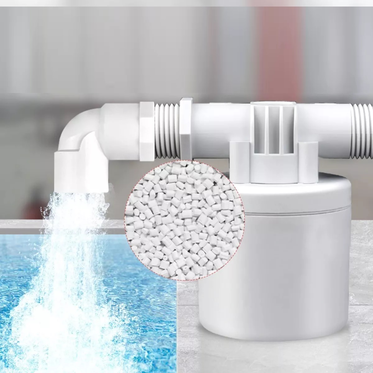 Válvula Control Automática De Agua Nivel Bola Flotante