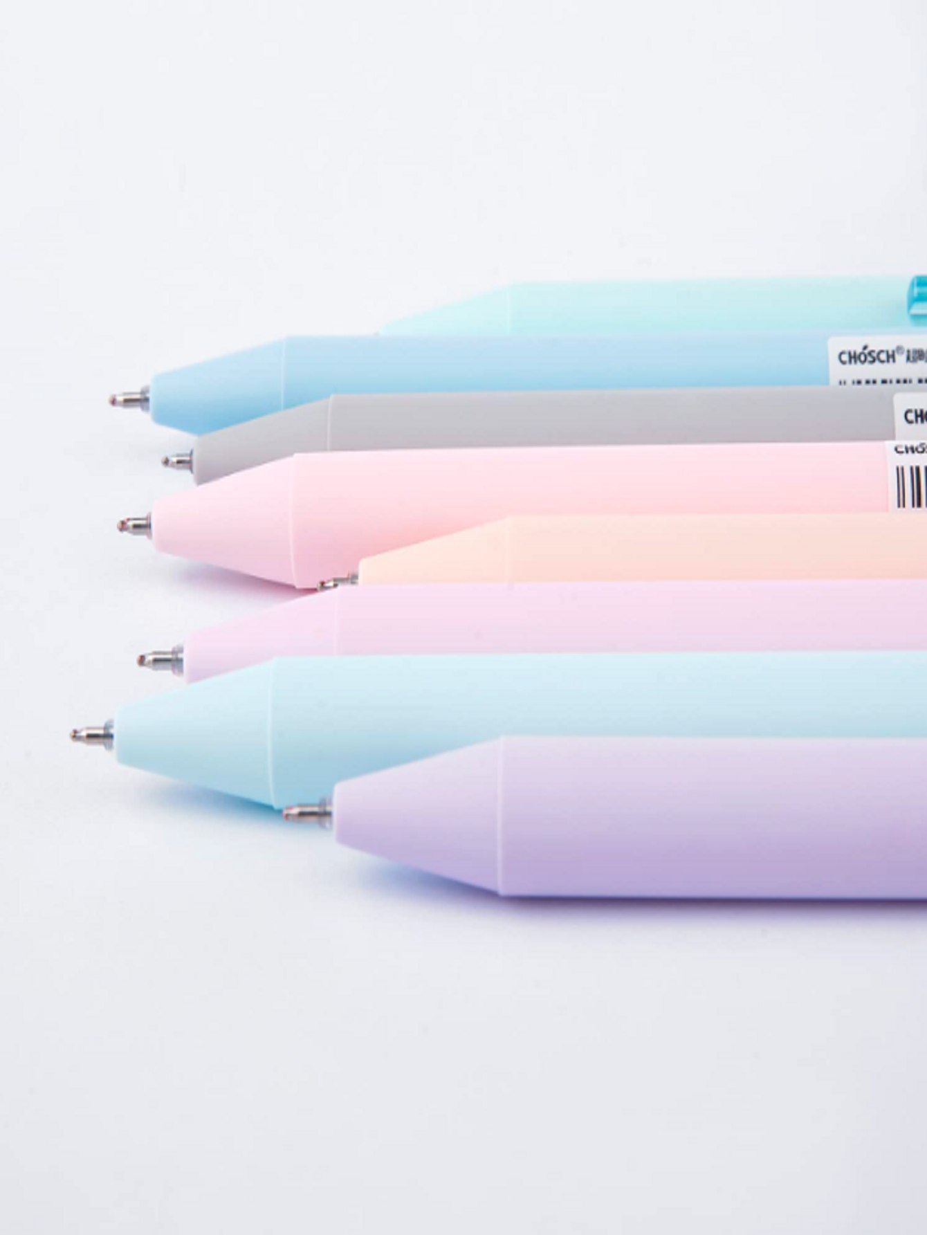 set de 8 bolígrafos de gel Macaron pastel Chosch