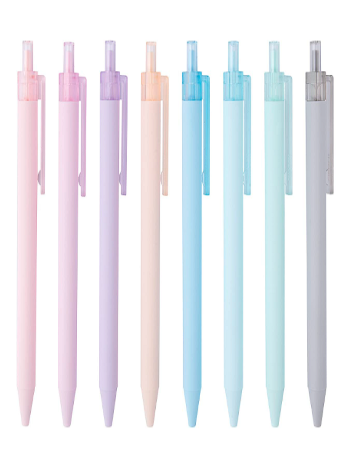 set de 8 bolígrafos de gel Macaron pastel Chosch