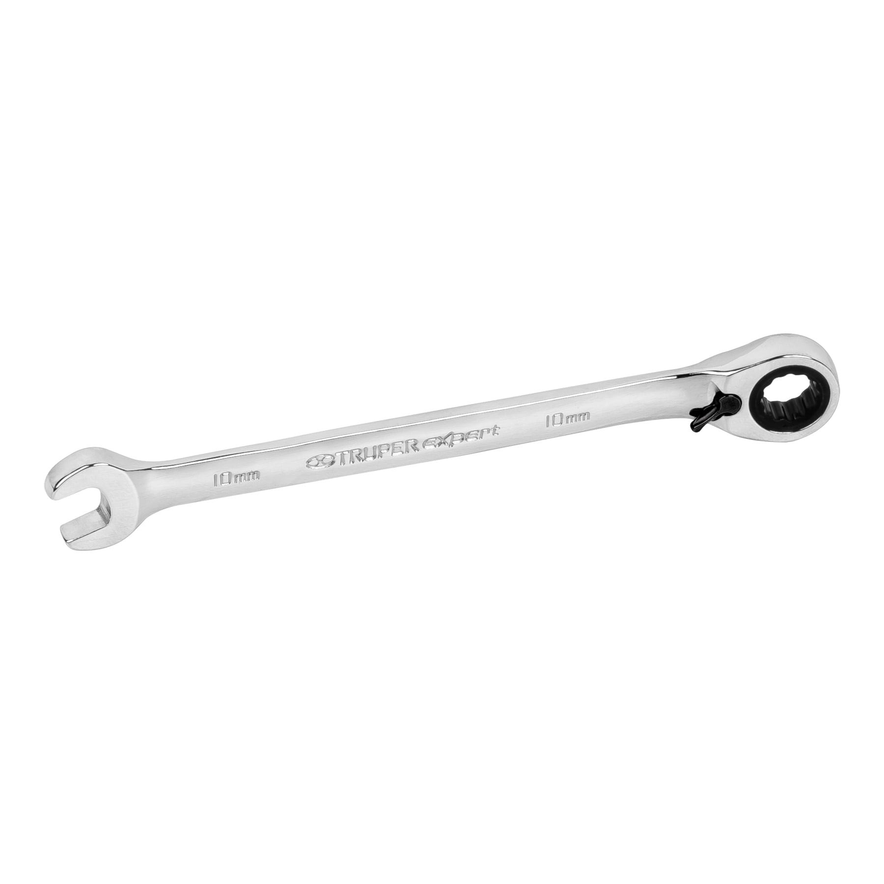 LLAVE COMBINADA MATRACA REVERSIBLE 10MMX154 MM LARGO, TRUPER EXPERT 13664