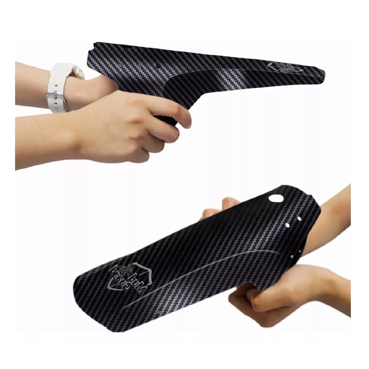 Guardabarros Reflectante Bicicleta Mtb Trasera Y Delantera