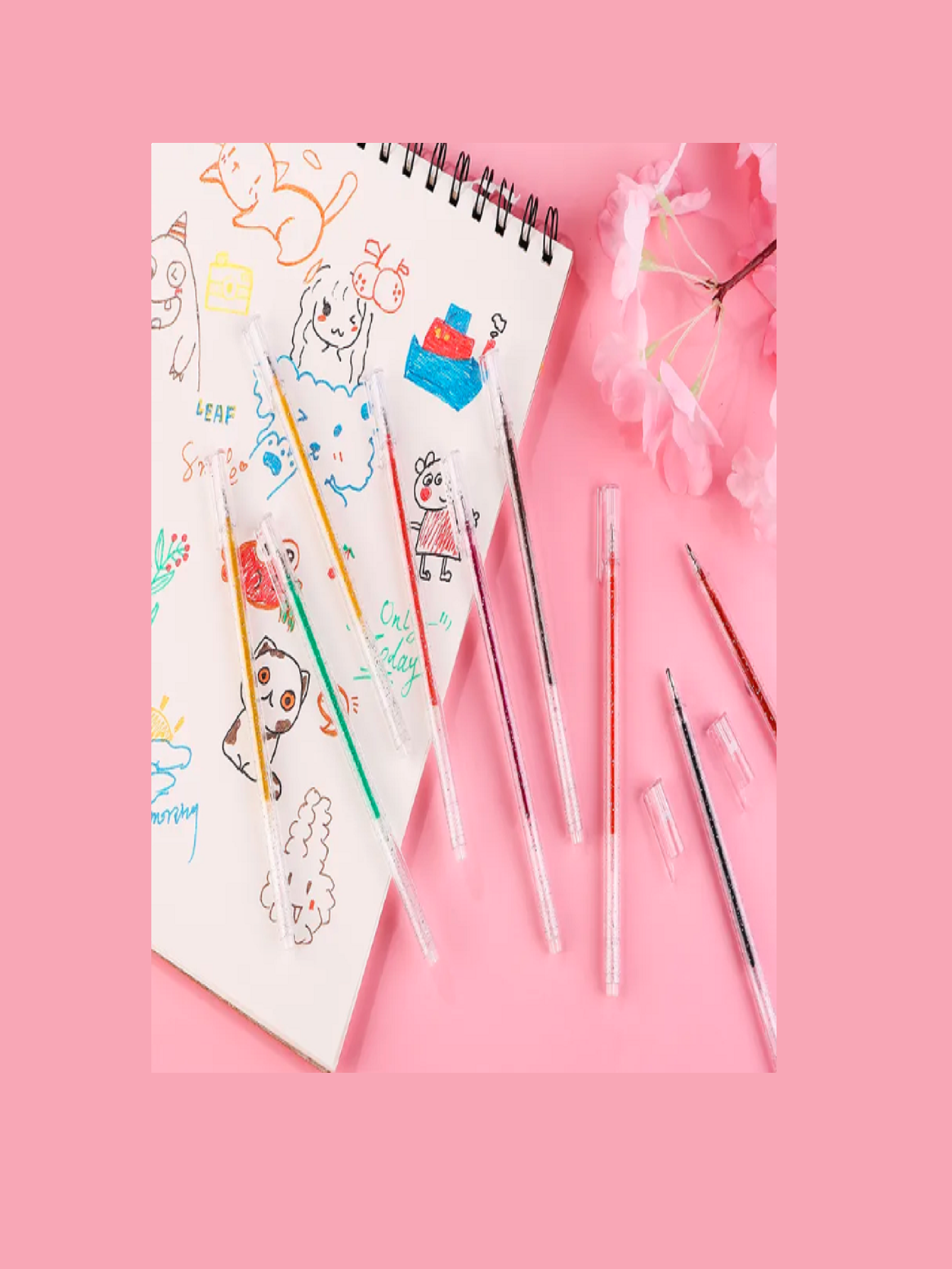 Set de Plumas Contorno Metalizado Chosch Outline