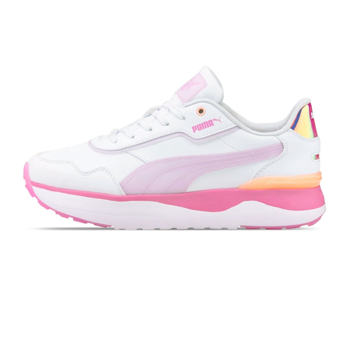 Tenis Deportivo Puma R78 Voyage Candy Multicolor De Mujer 383837 01.