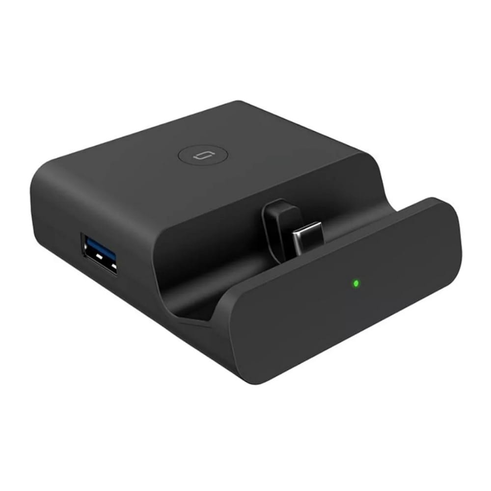 Adaptador Hdmi 4k Base Dock De Carga generico compatible con Nintendo Switch.