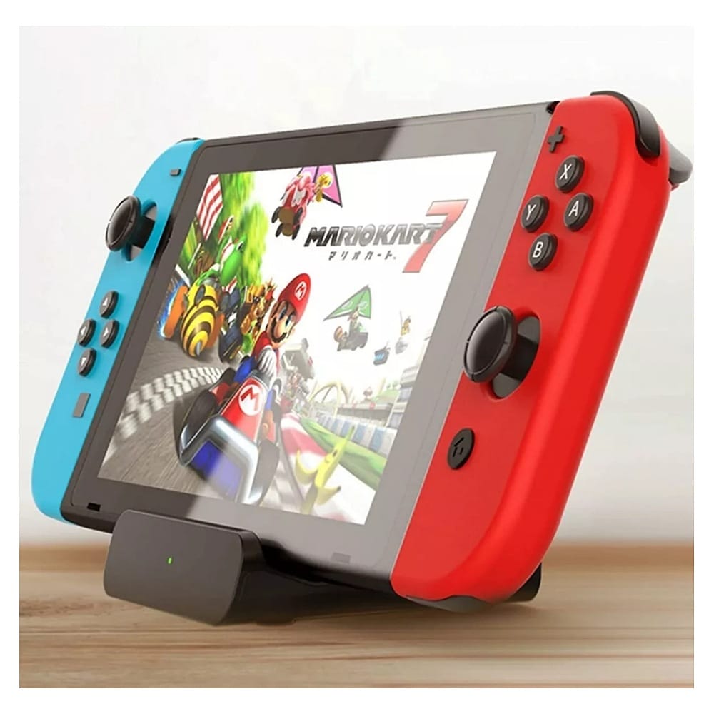 Adaptador Hdmi 4k Base Dock De Carga generico compatible con Nintendo Switch.