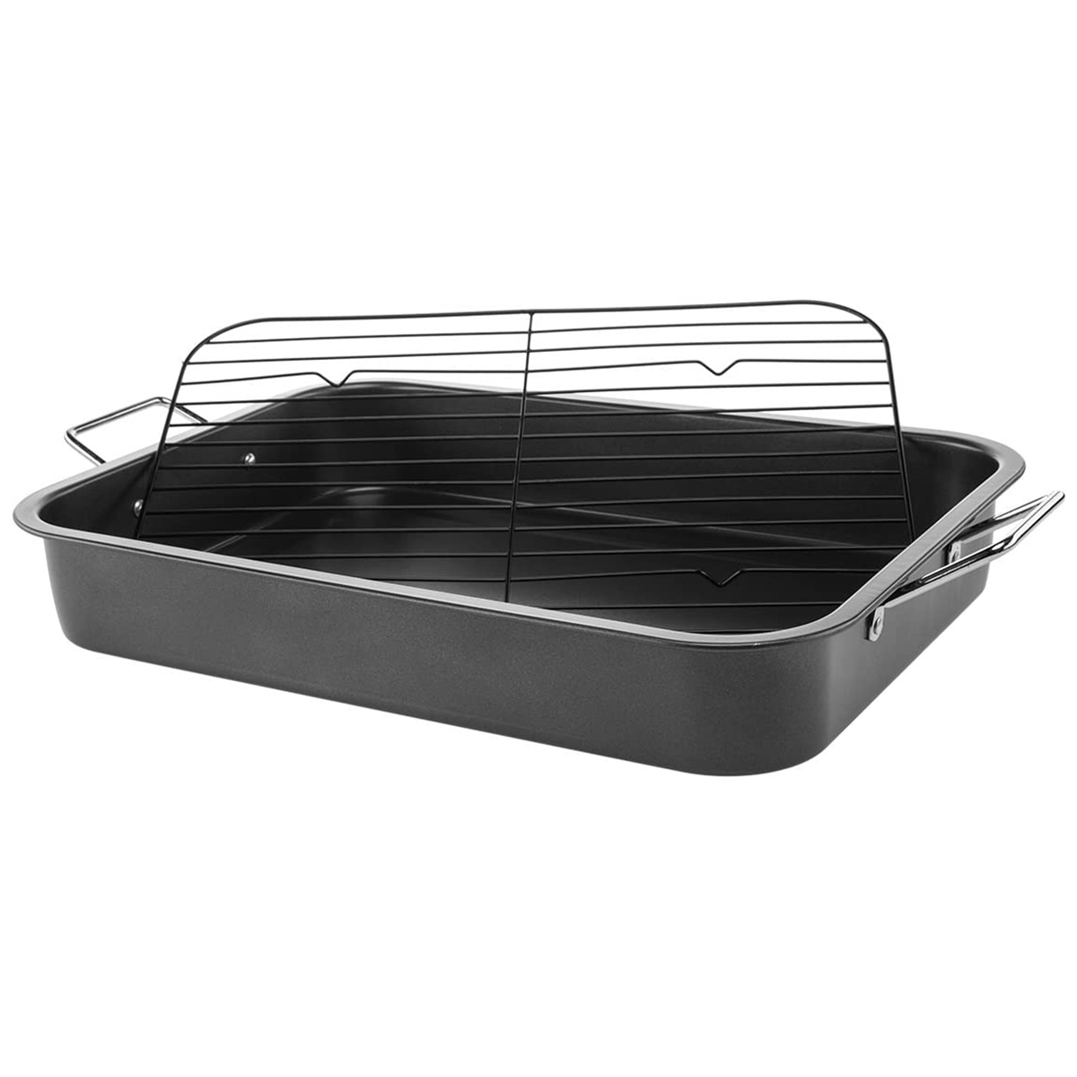 Pavera Acero Inoxidable Charola Para Hornear Con Rejilla 6pz