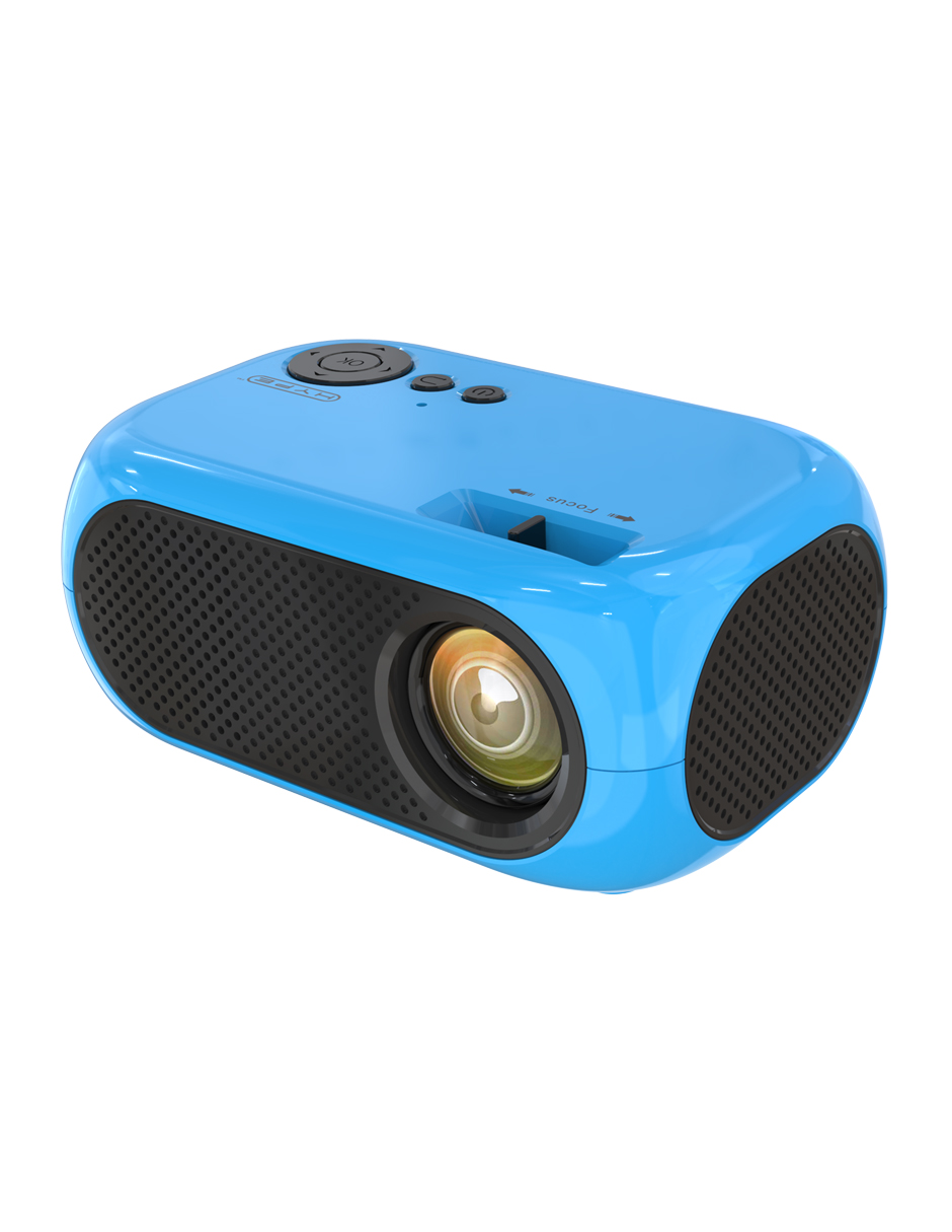 NINTENDO SWITCH OLED 64GB BLANCO MÁS PROYECTOR AZUL