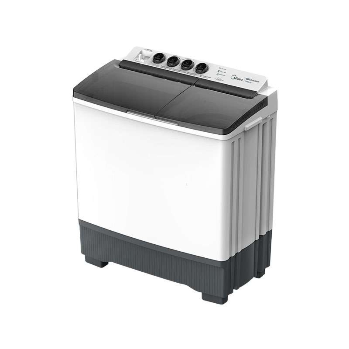 LAVADORA MIDEA MT100W130/W-MX 13 KG DOBLE TINA BLANCA ALBY.