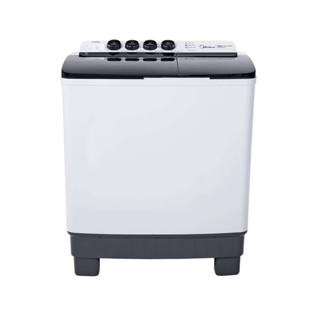 LAVADORA MIDEA MT100W130/W-MX 13 KG DOBLE TINA BLANCA ALBY.