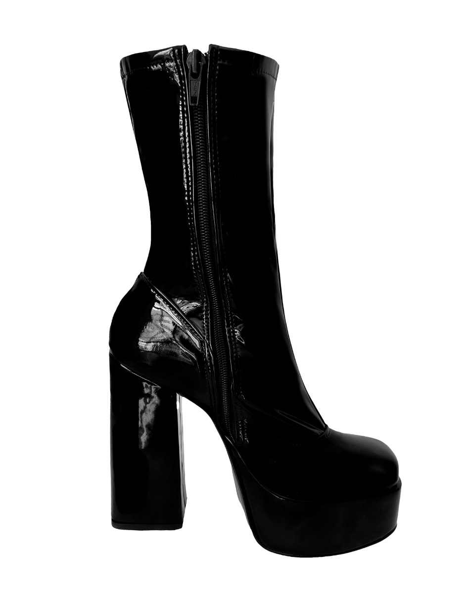 Bota media pierna para mujer