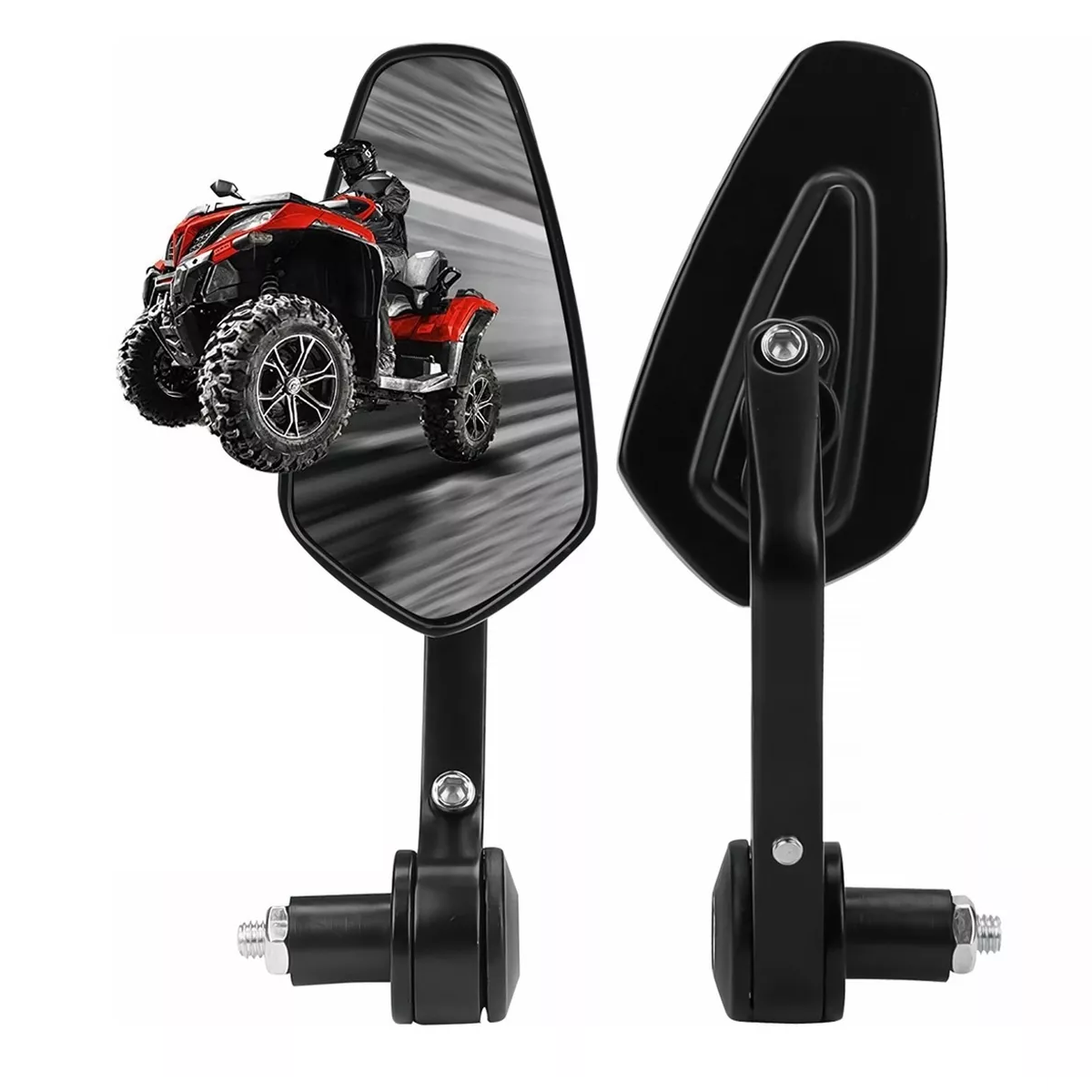 Espejos Moto Deportivos Street Cafe Racer Anti-reflejante