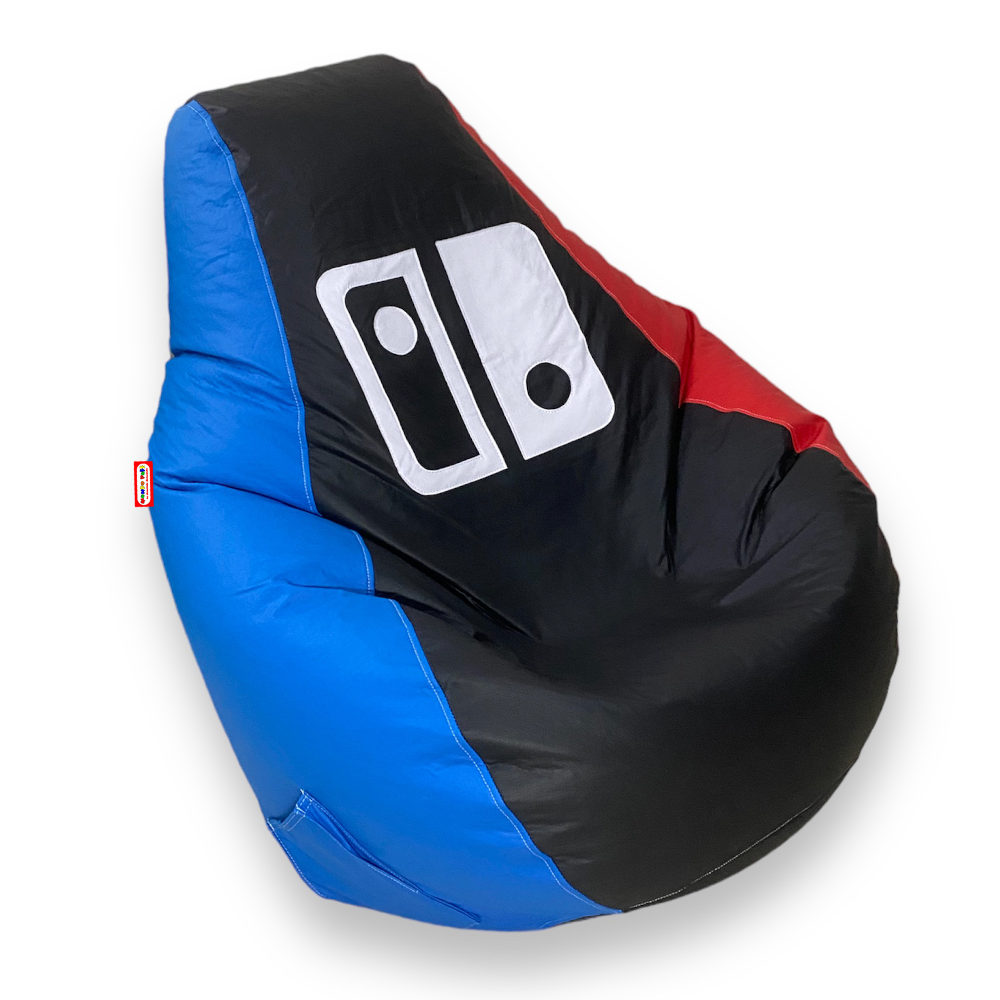 Sillón Puff Pera Game Tricolor Estandar marca Mundo Puff 
