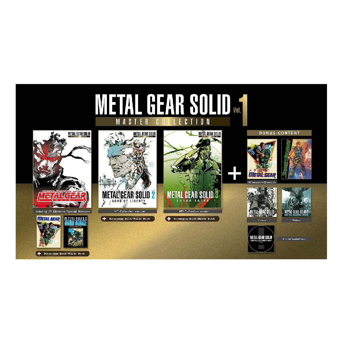 Nintendo Switch Juego Metal Gear Solid Master Collection Volumen 1
