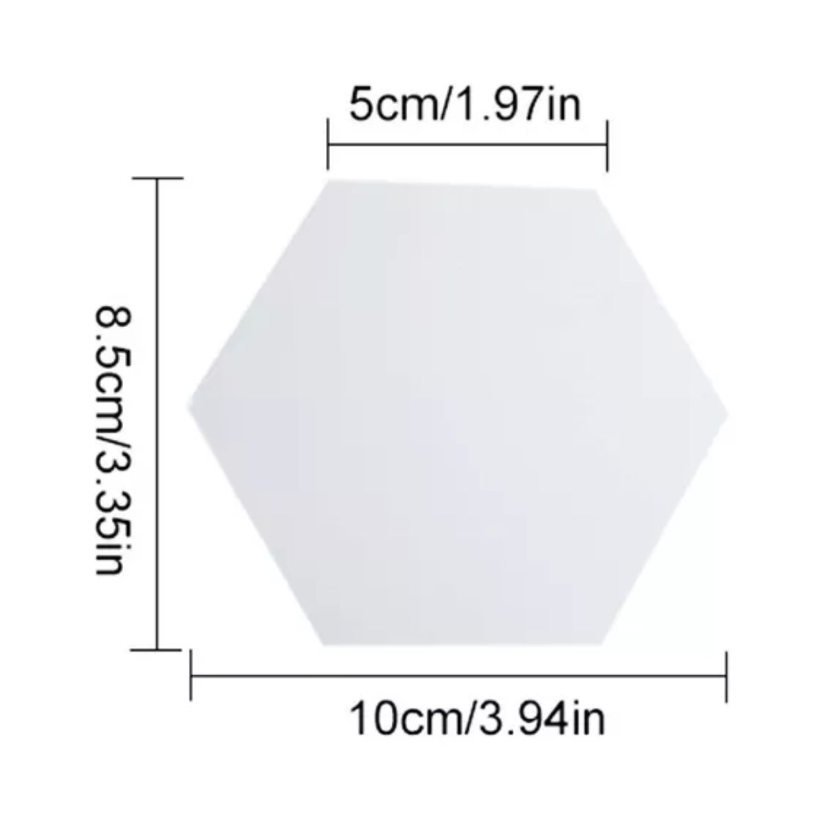 Espejos Decorativos Para Pared Acrílicos Adhesivos 24 Pcs Plateado