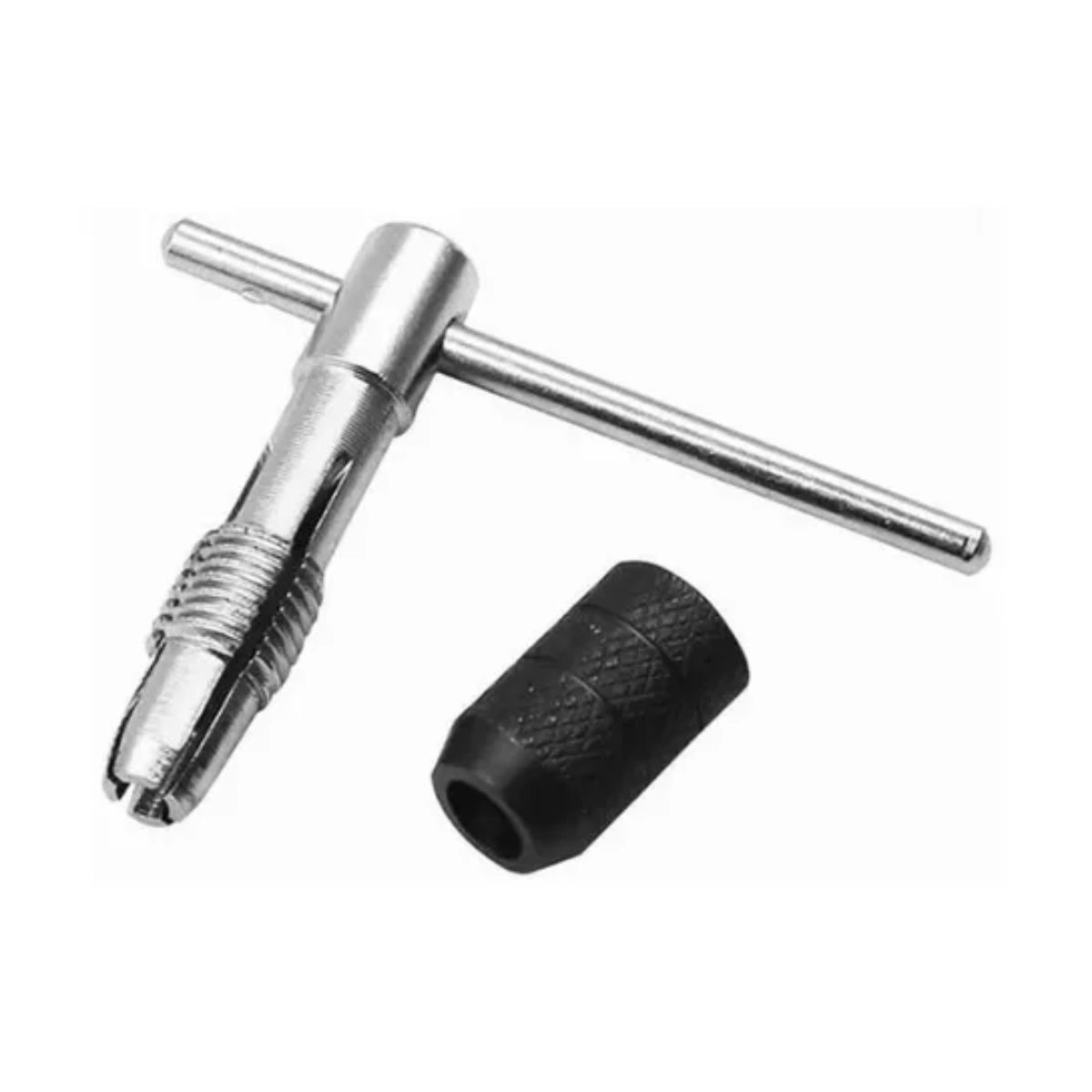 Machuelos Con Maneral Brocas Para Rosca Roscador M3 - M8 6 Pzs Plata