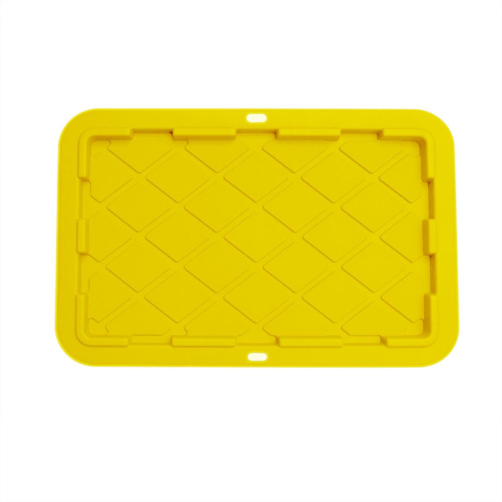 Caja de plástico uso rudo, contenedor resistente 
