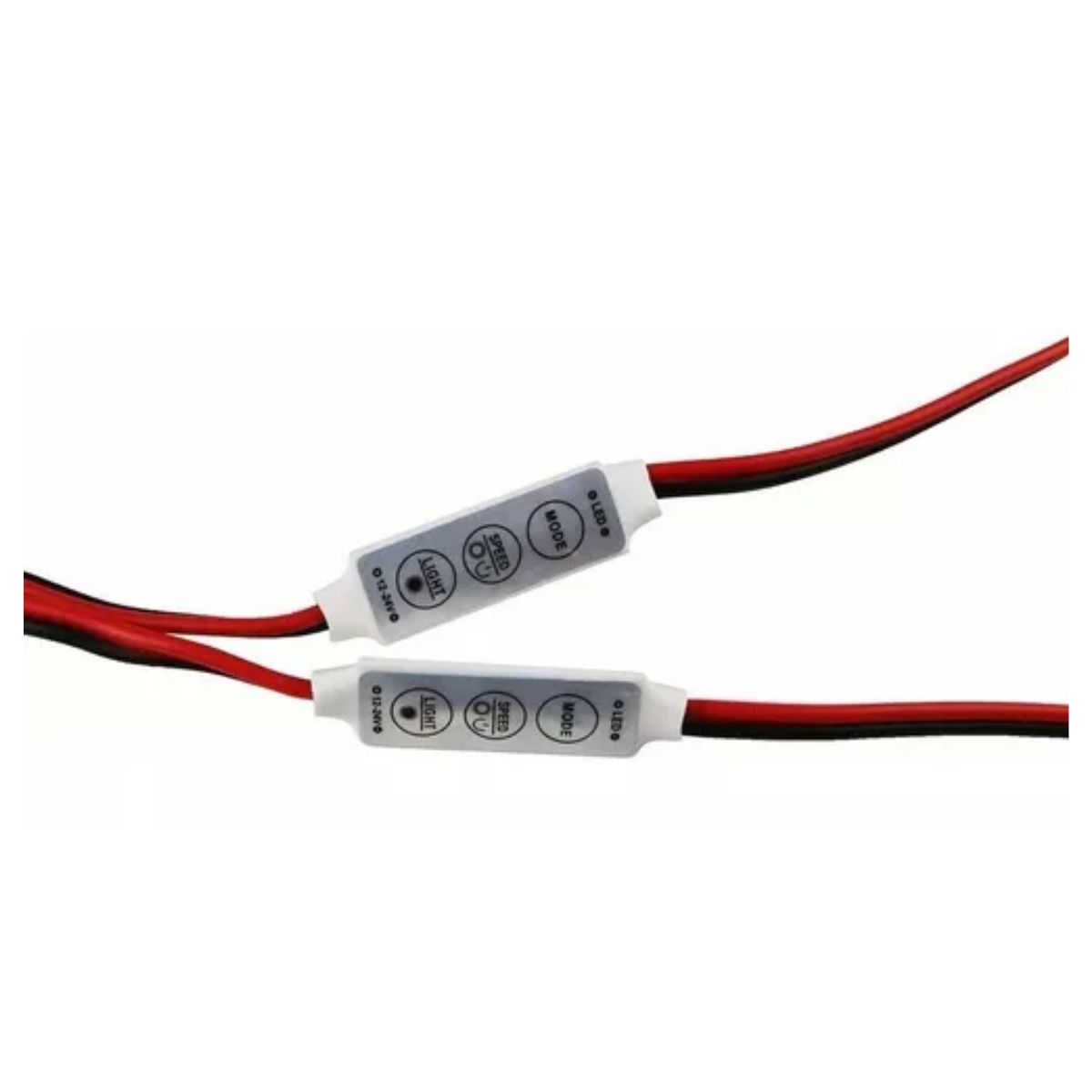 Controlador Dimmer De 3 Botones Para Tiras O Modulos Led 10 Pzs Rojo
