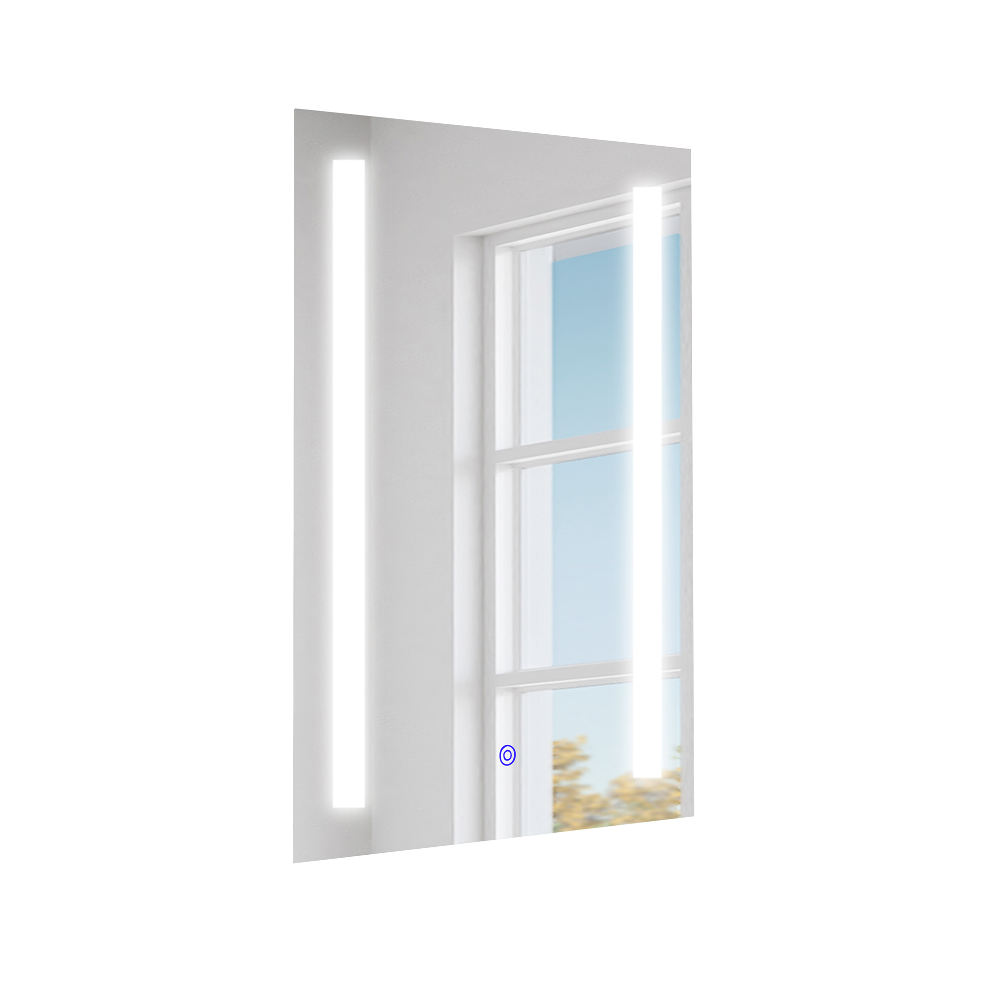 Espejo Rectangular De 50X70cm Con Luz Led Marca Gravita