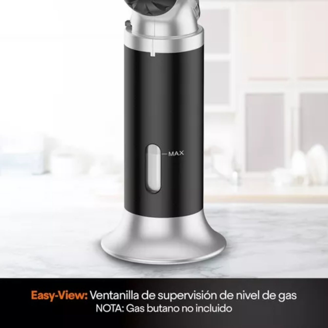 Antorcha Culinaria Acero Masterchef Color Negro/acero