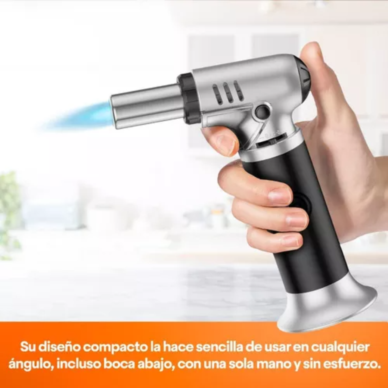 Antorcha Culinaria Acero Masterchef Color Negro/acero