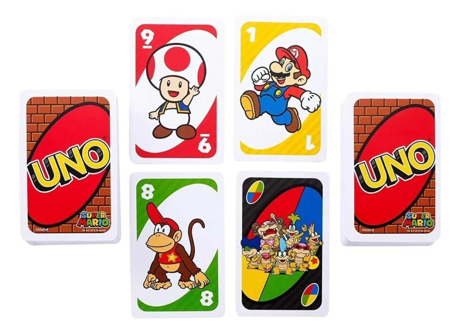 Juego de mesa Mattel UNO Edición Especial De Super Mario Bros