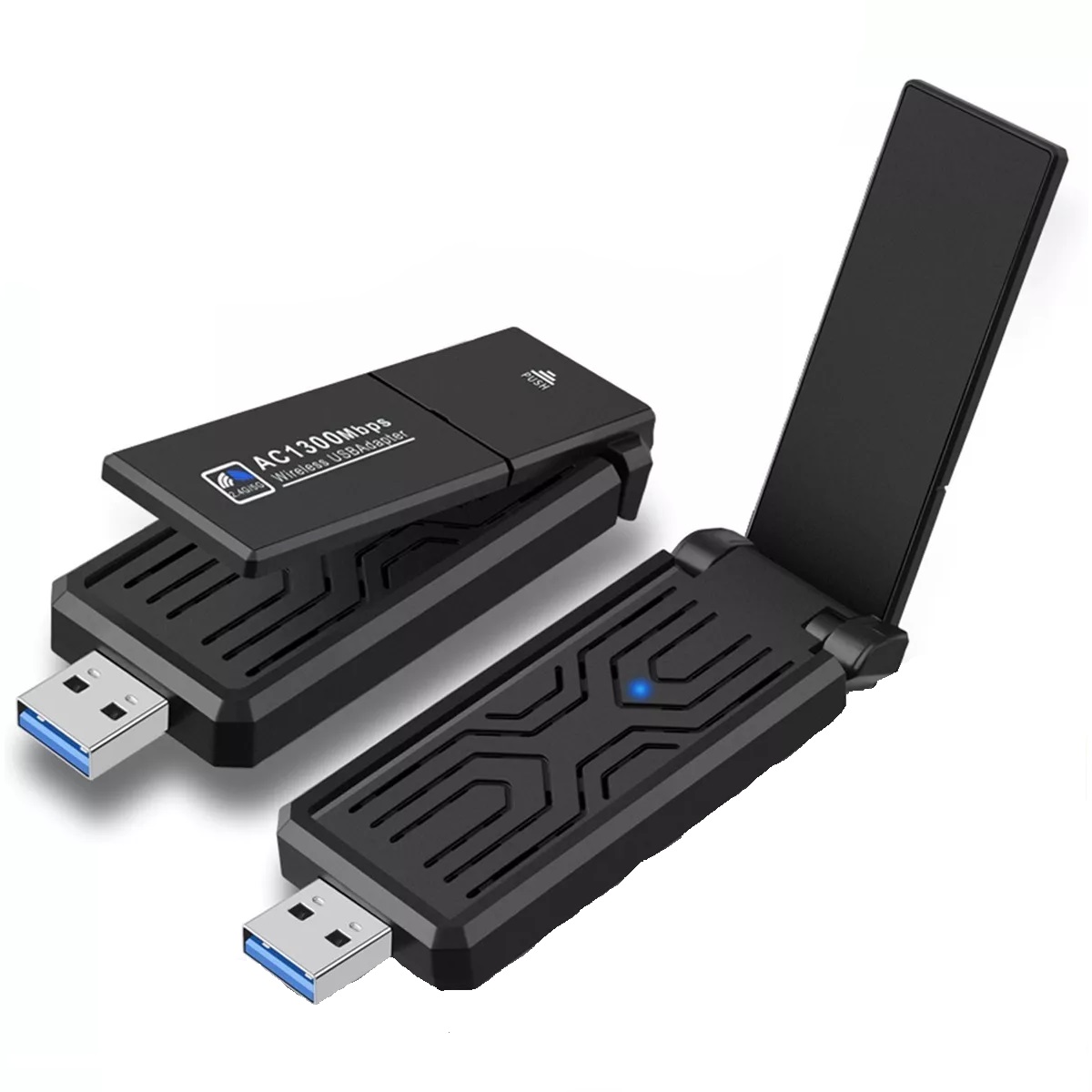 Antena Adaptador Wifi 1300mbps Usb Inalámbricos 2.4g/5g