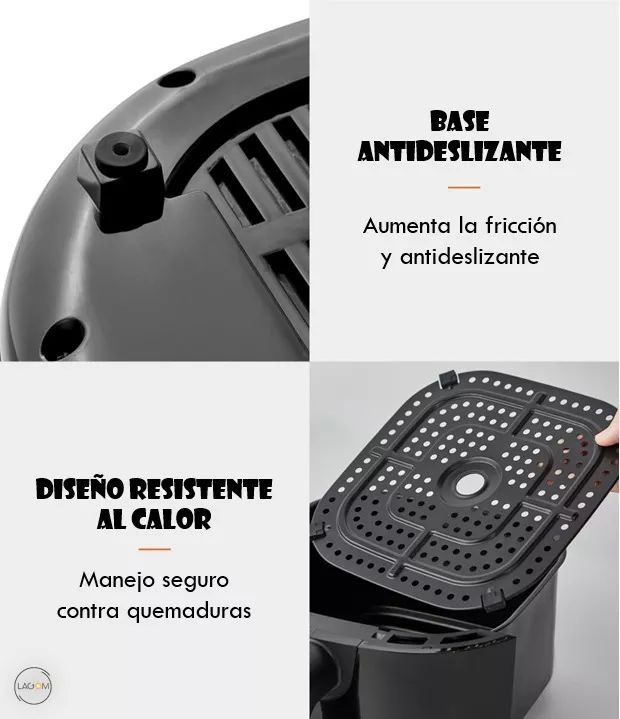 Freidora Sin Aceite De Aire Eléctrica Tecnología Nueva 10en1