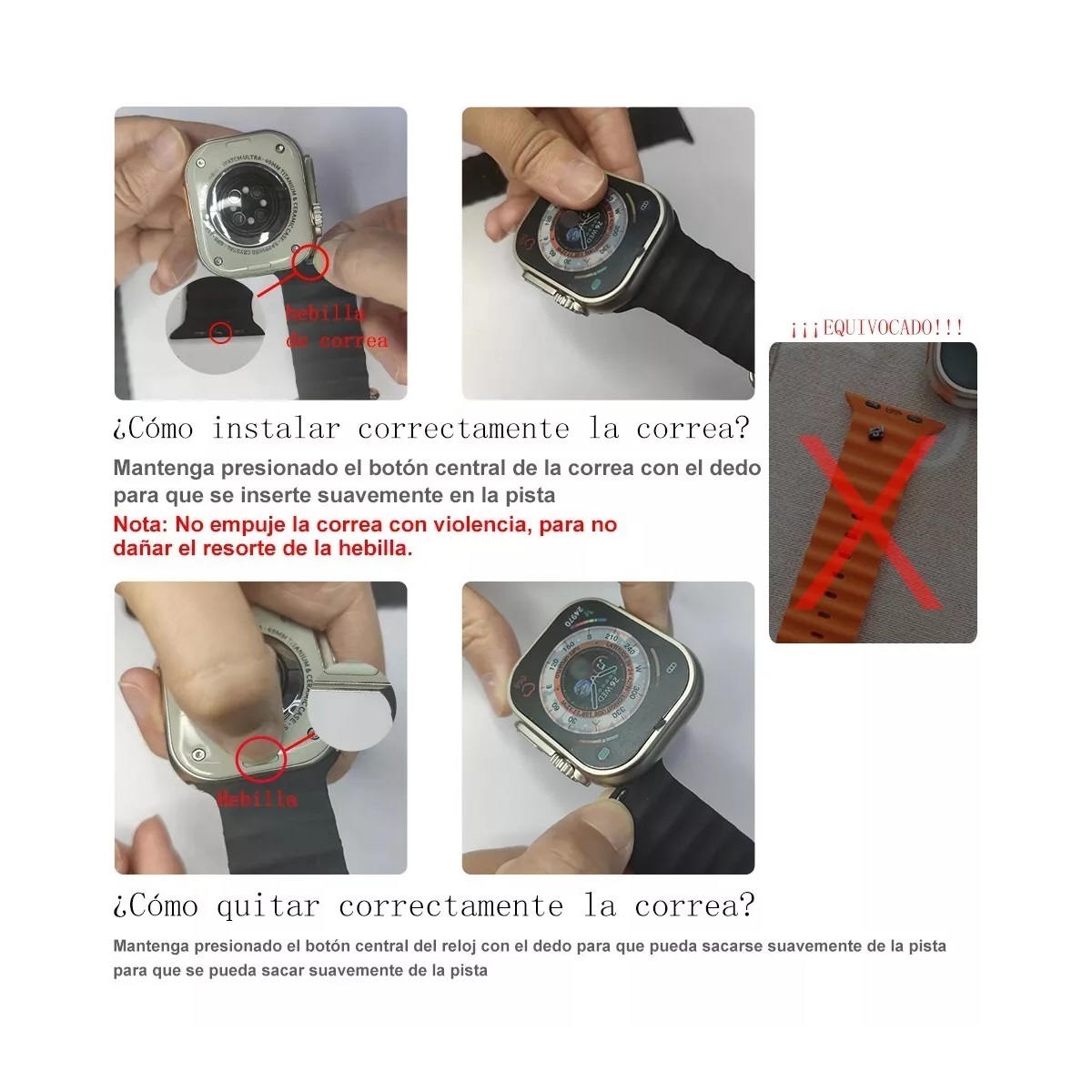 Smartwatch S8 Ultra Max Nfc Serie 8 De 49 Mm Y 2.08 In Deportes Negro