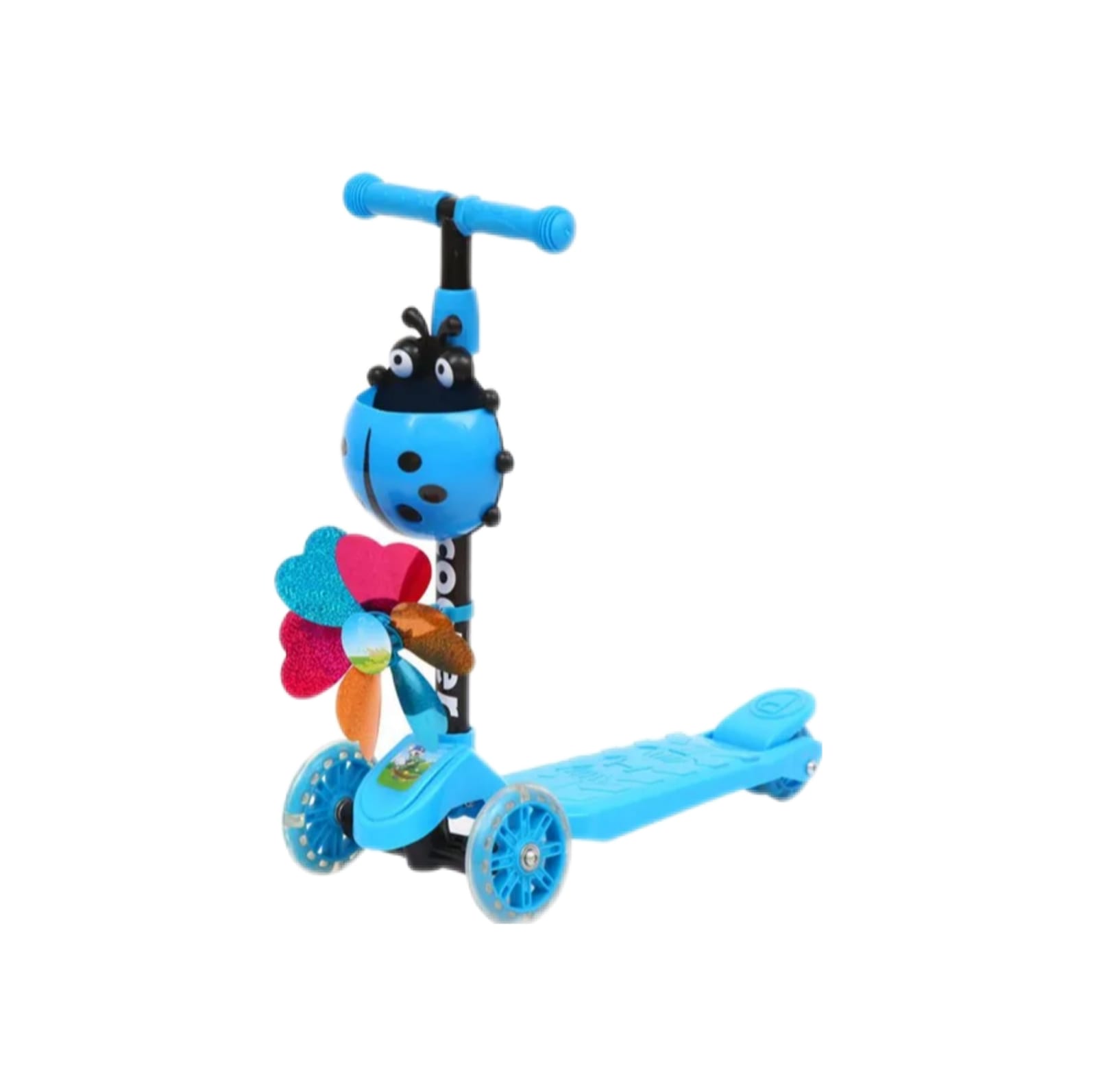 Scooter Patín Para Niños Catarina y Rehilete Con Luz