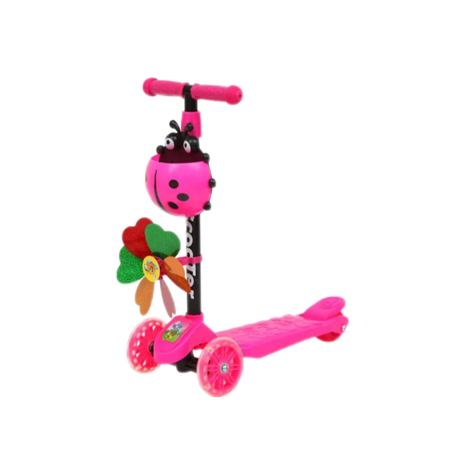 Scooter Patín Para Niños Catarina y Rehilete Con Luz