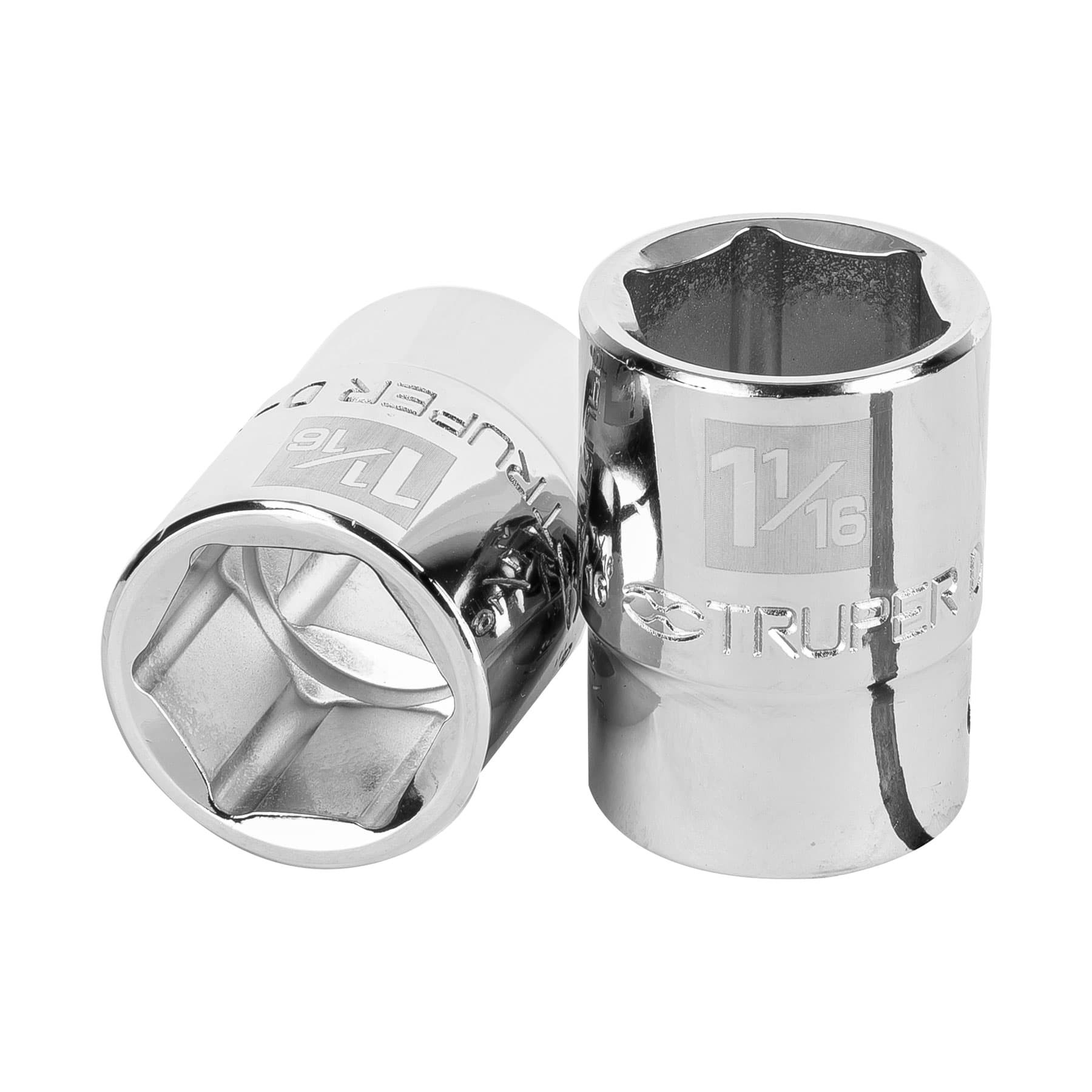 DADO DE 1-1/16", 6 PUNTAS, CUADRO 3/4", TRUPER 13825