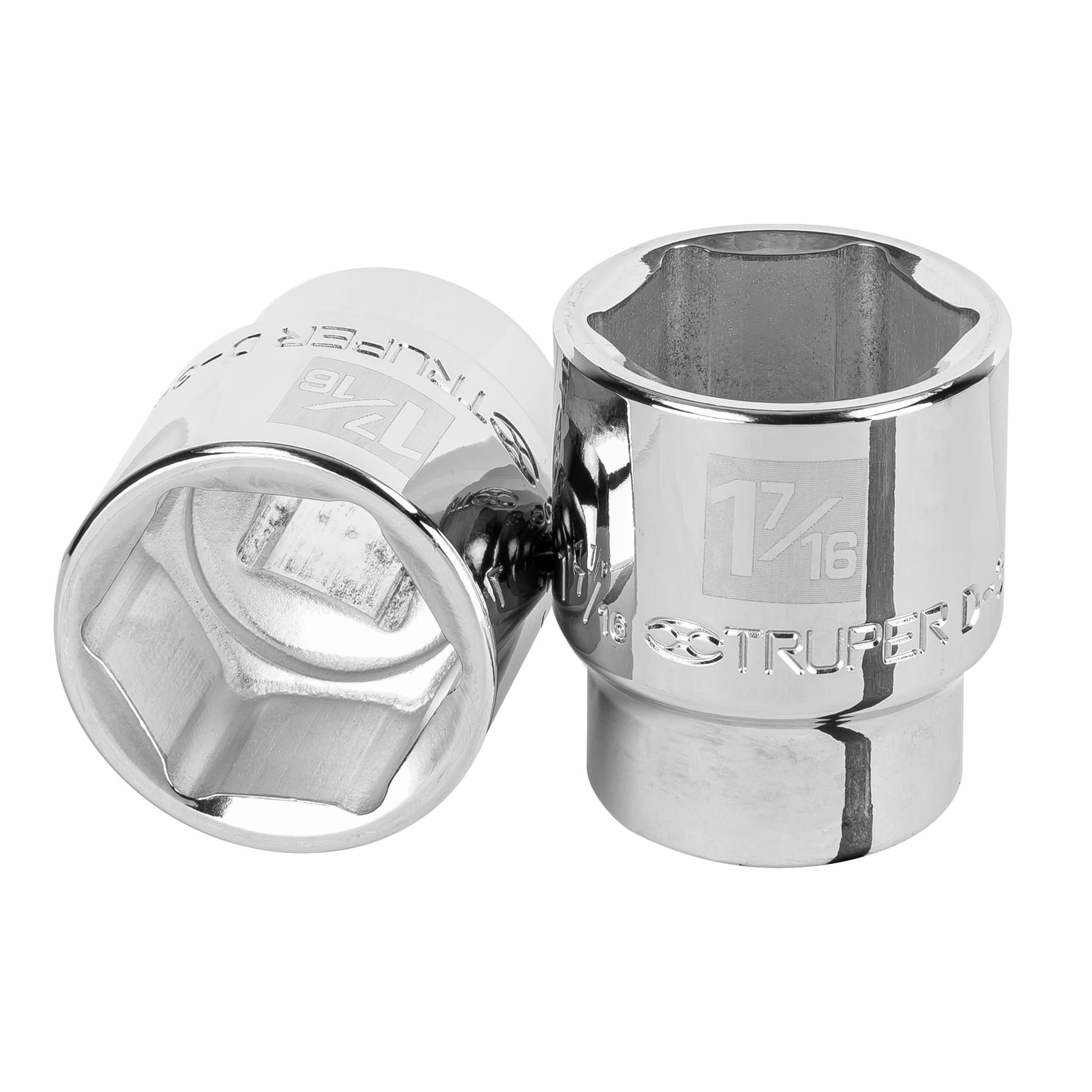 DADO DE 1-7/16", 6 PUNTAS, CUADRO 3/4", TRUPER 13831