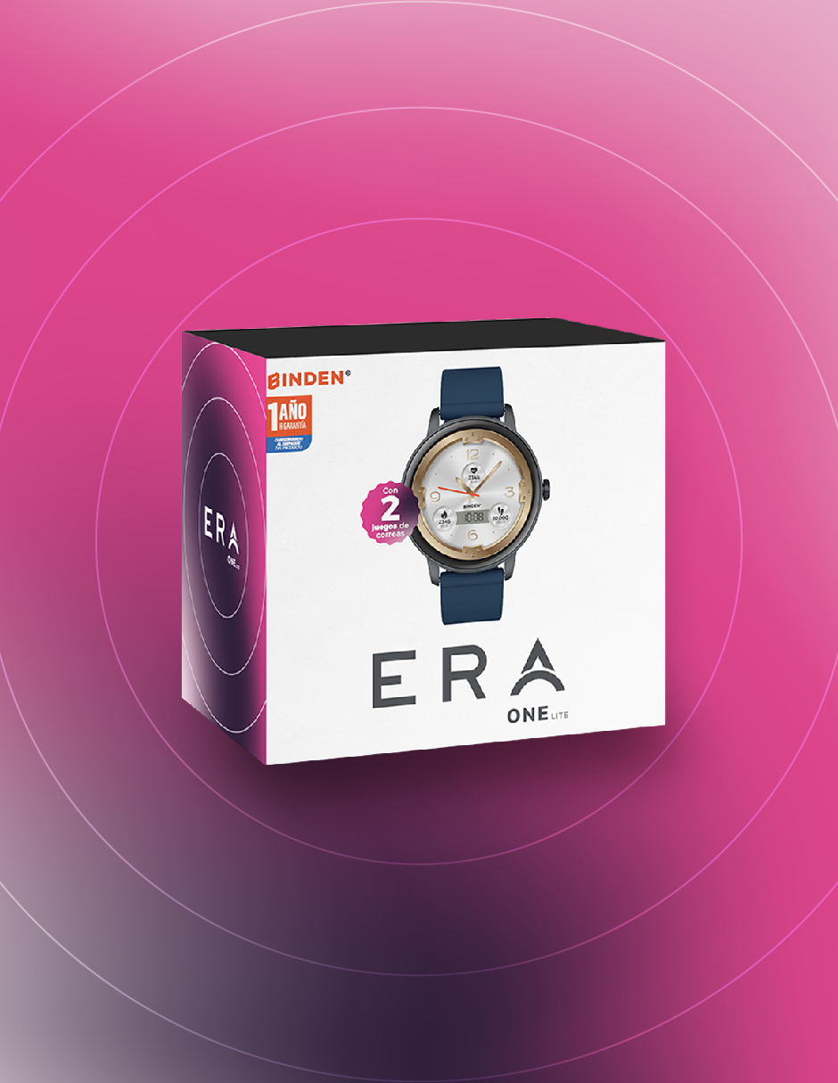 Smartwatch BINDEN ERA One Lite Realiza y Contesta Llamadas Azul