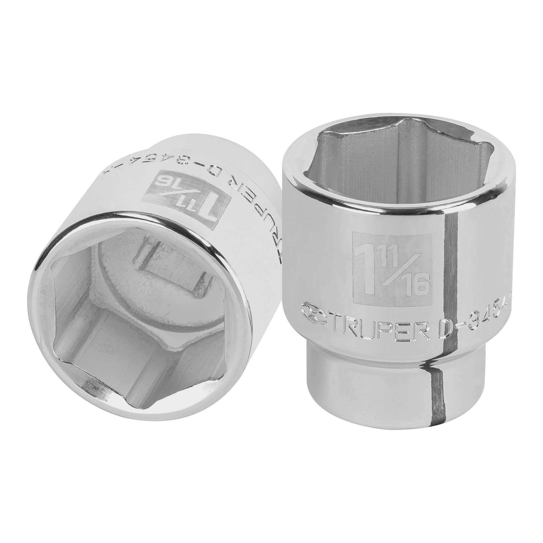 DADO DE 1-11/16", 6 PUNTAS, CUADRO 3/4", TRUPER 13835