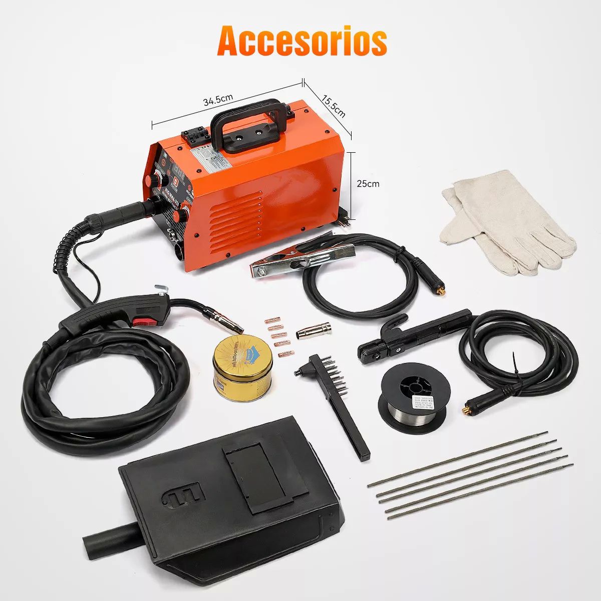 Soldadora Inverter 250a Máquina De Soldar Inversora Mig+mma