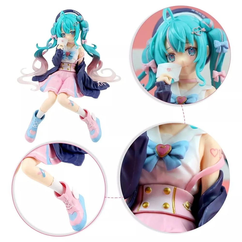 Figura De Acción De Animé De Hatsune Miku