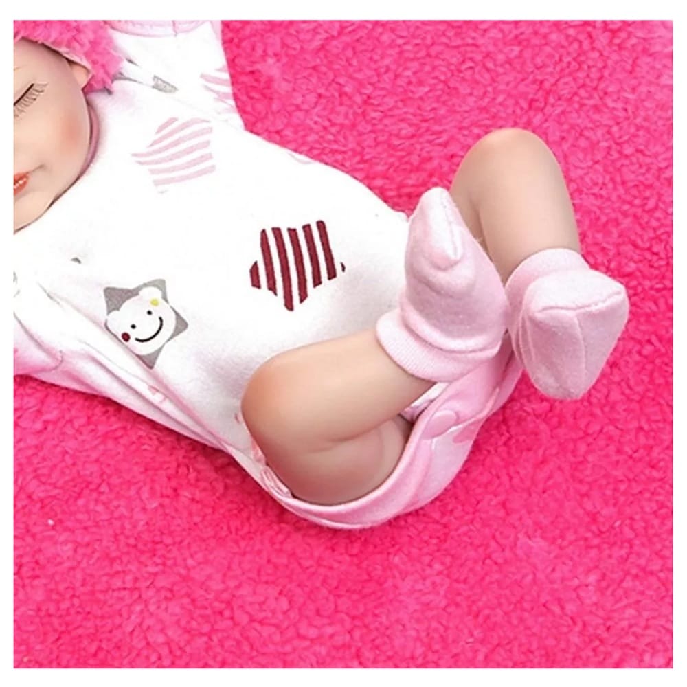 Muñeca De Bebé Reborn 25cm De Silicona Suave