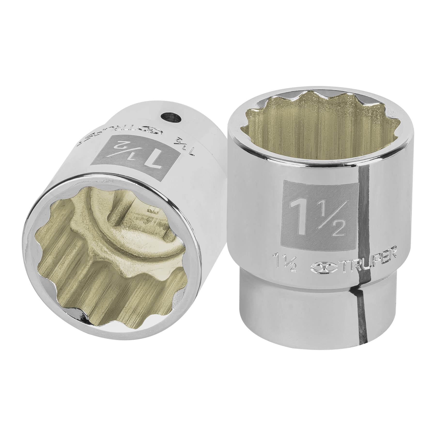 DADO DE 1-1/2", 12 PUNTAS, CUADRO 3/4", TRUPER 13862
